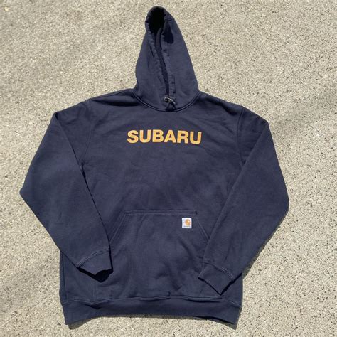 Subaru x Carhartt Hoodie Great condition Tagged... - Depop