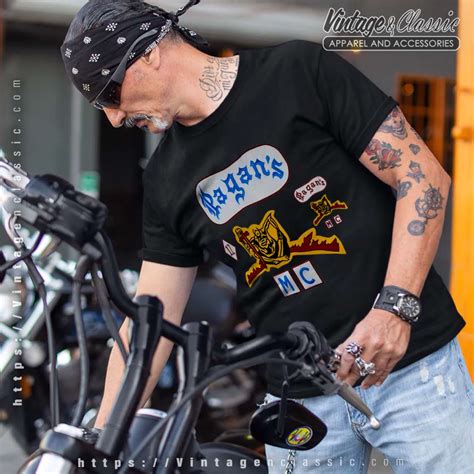 The Pagans MC Logo Shirt - Vintagenclassic Tee