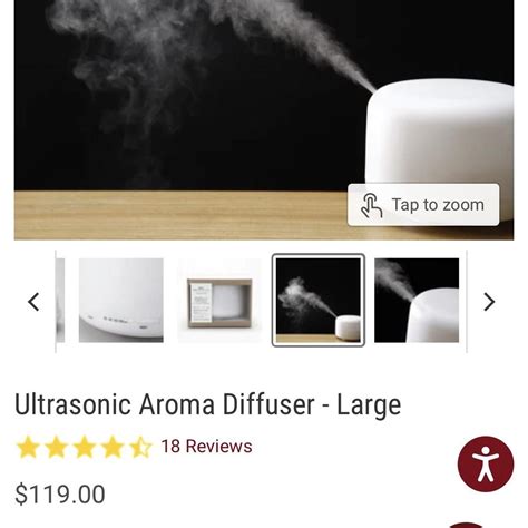 Muji Ultrasonic Essential Oil Diffuser (Large) in... - Depop