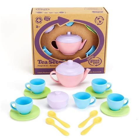 Green Toys Tea Set | Play Food and Kitchen