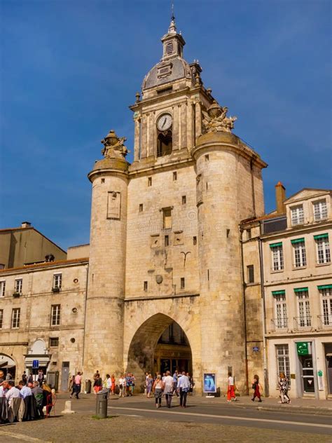 Promenade in the Old Town of La Rochelle, France. Editorial Stock Image ...