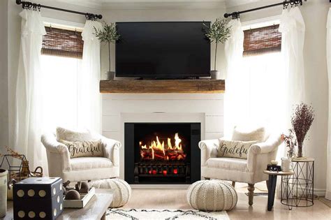 ᑕ ᑐ Is it Safe to Put a TV Above Fireplace - Fireplace Safety