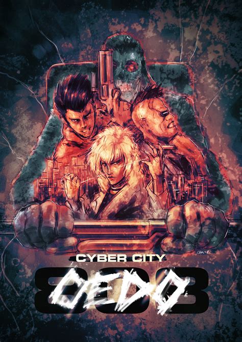 Cyber City Oedo 808 - Theatrical Poster by Alan Graham Cyberpunk 2077 ...