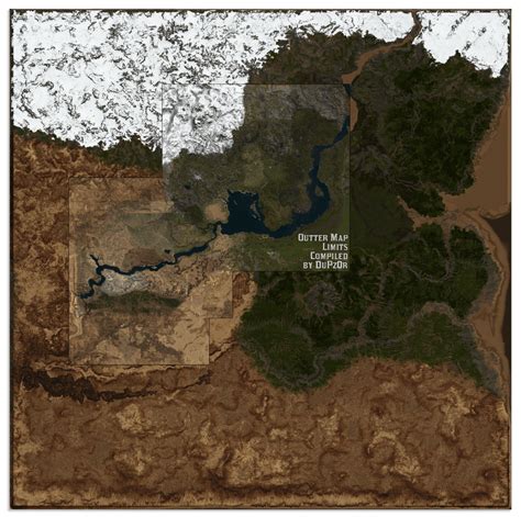 The Entire RDR2 Map (All Mesh) : reddeadredemption