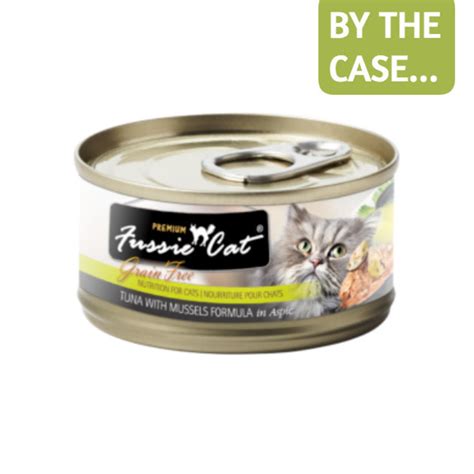 Fussie Cat Wet Cat Food Tuna & Salmon 2.8oz Can - Howl