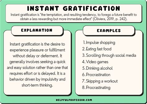 27 Instant Gratification Examples (And How to Resist!) (2024)