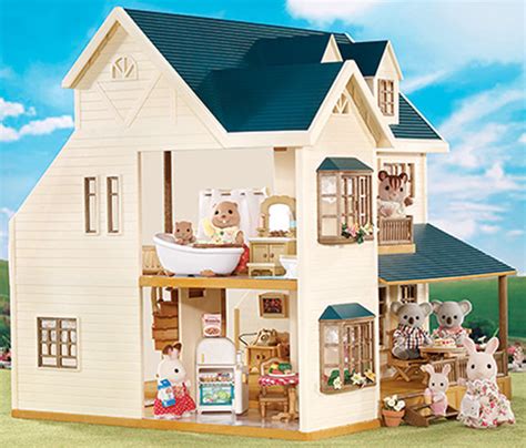 Calico Critters - Deluxe Village House - - Fat Brain Toys