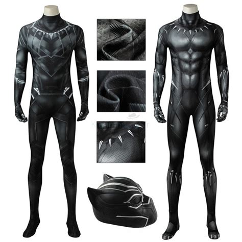 Classic Panther Costume Cosplay Suits for Adult