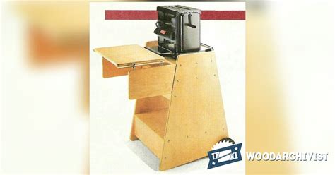 Portable Planer Stand Plans • WoodArchivist