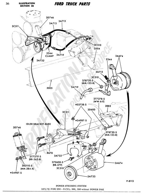 1969 Ford f100 steering column