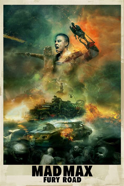 Mad Max: Fury Road by Christopher Shy - Home of the Alternative Movie Poster -AMP-