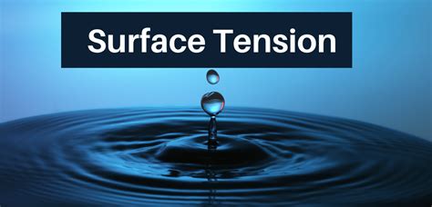 What is Surface Tension? | Factors Affecting Surface Tension - Merocourse