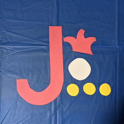 Lowercase Letter J Craft for Preschool: Jester - Home With Hollie