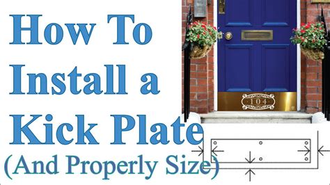 How To Install A Door Kick Plate | atelier-yuwa.ciao.jp