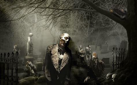 Gothic Graveyard Wallpapers - Top Free Gothic Graveyard Backgrounds - WallpaperAccess