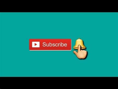 Subscribe Button With Sound Effect No Copyright - YouTube