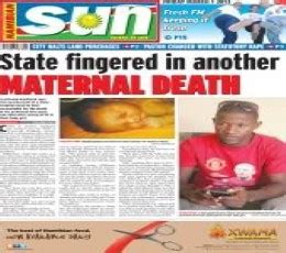 Namibian Sun - Namibian Sun Epaper : Read Today Namibian Sun Online ...