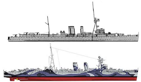 HMS Adventure (M28), the First British modern minelaying cruiser