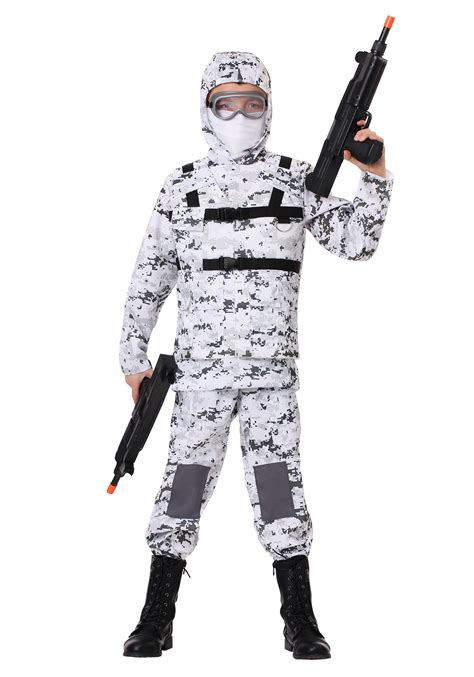 Boy's Winter Camo Soldier Costume | Walmart Canada