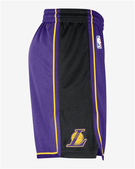 Los Angeles Lakers Statement Edition Men's Jordan Dri-FIT NBA Swingman Basketball Shorts. Nike UK