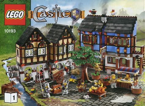 10193: Medieval Market Village | Lego castle, Lego, Medieval market