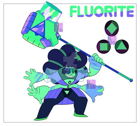 Fluorite Fusion by TheRedJoker351 on @DeviantArt | Steven universe gem ...