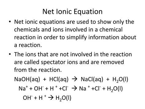 What Information Does a Net Ionic Equation Give - Carleigh-has-White