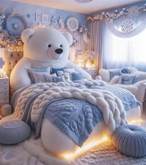 Cute Bear-Shaped Bed: Perfect for Christmas