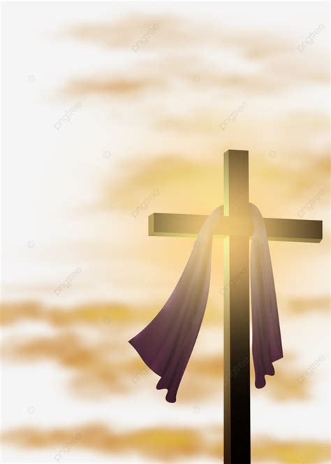 Cross Jesus Border Scarf, Cross Jesus, Frame, Christianity PNG Transparent Clipart Image and PSD ...