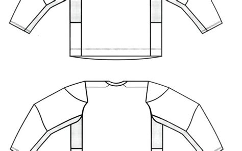 Hockey Jersey Template Vector at Vectorified.com | Collection of Hockey ...