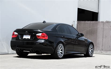 EAS Fits Jet Black BMW E90 M3 with Apex Wheels - autoevolution