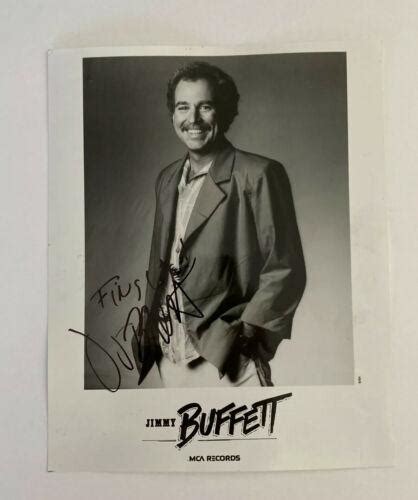 Jimmy Buffett signed photo | #3930501104