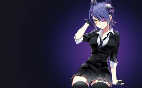 Kantai Sammlung, blauen Haaren anime girl Hintergrundbilder | 1440x900 Hintergrundbilder ...