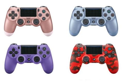 These new DualShock 4 colors coming this fall are pretty snazzy | VG247