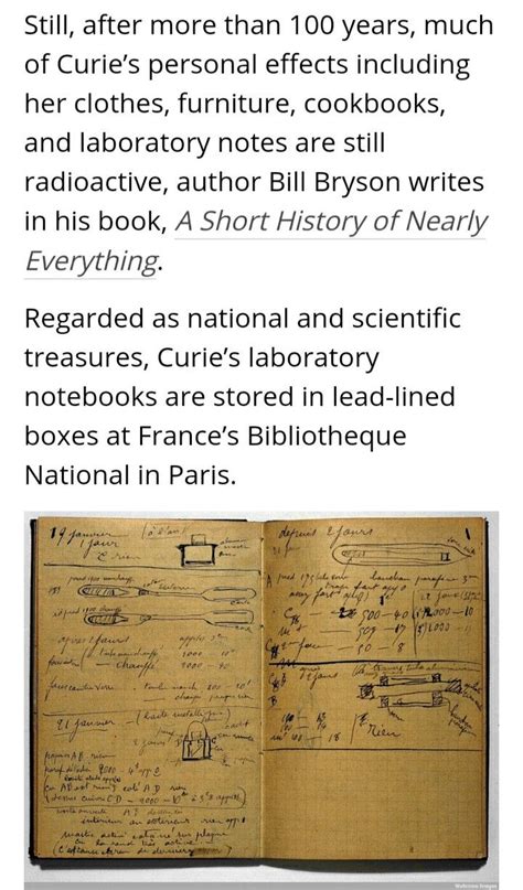 Marie Curie's Radioactive Possessions | Marie curie, Fun facts, History