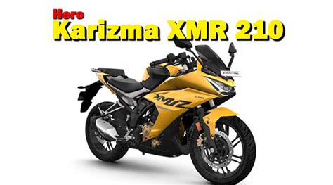 2023 Hero Karizma XMR 210 Price, Mileage, Top speed, 0-100 kmph, Features, specs - Wheelsupdates