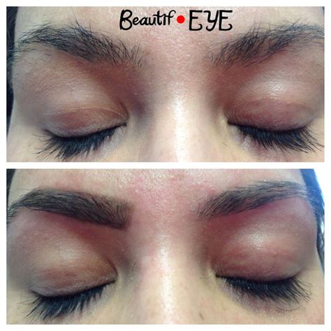 13 best BEFORE AND AFTER FACE & EYEBROW THREADING images on Pinterest | Dip brow, Brow and Brows