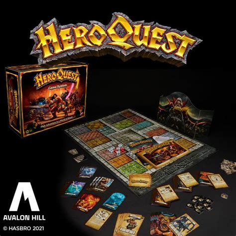 HeroQuest Now Available to Order - Board Game Today