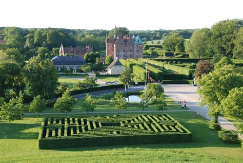 Egeskov Castle maze | Castle garden, Beautiful gardens, Rock garden design