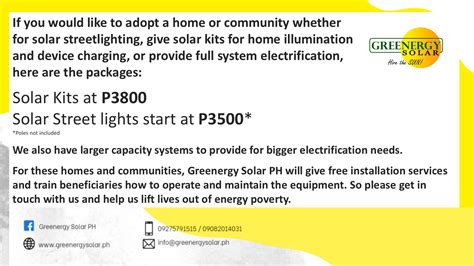 Lifting Lives out of Energy Poverty : A Rural Solar Electrification Project – Greenergy Solar