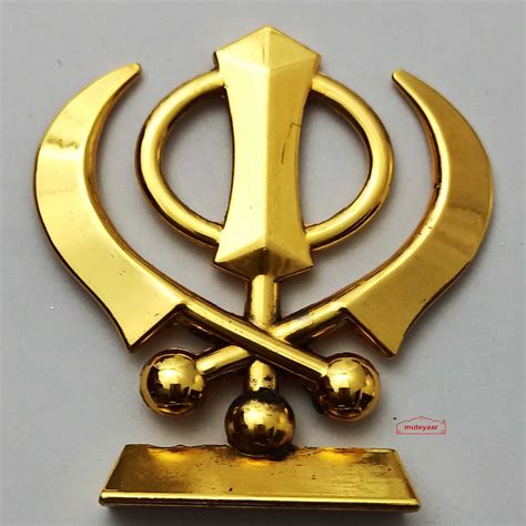 Khanda for Car Dashboard - muteyaar.com