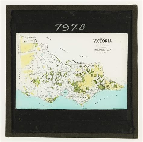 Victoria - Map of forest reserves and unoccupied Crown Land, November 1943 (coloured) · Creswick ...