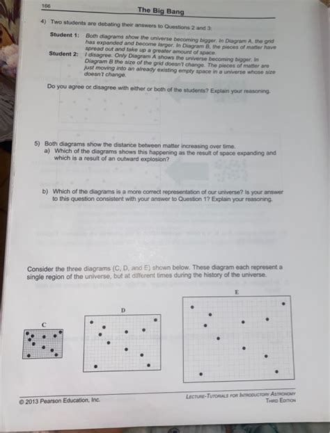 Solved: The Big Bang Diagrams A And B Below Each Represent... | Chegg.com