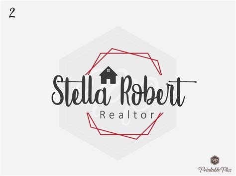 Modern Real Estate Logo Realtor Logo Modern Realtor Logo | Etsy