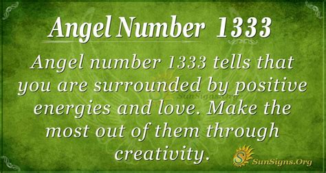 Angel Number 1333 Meaning: You Have Divine Lift - SunSigns.Org