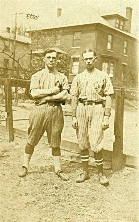 Instant Download Estimated 1920s vintage photo picture men in baseball ...