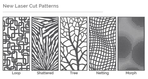 Móz Designs Offers New Laser Cut Patterns - officeinsight