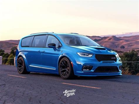 Chrysler Pacifica SRT Hellcat Rendered – FCA Needs To Build It - Motor Illustrated