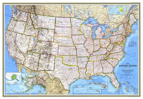 United States 1993 by National Geographic | Shop Mapworld