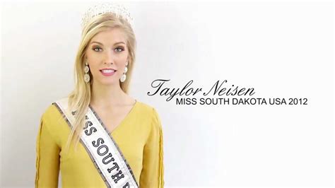 A Message from Miss South Dakota, USA 2012 - Taylor Neisen - YouTube